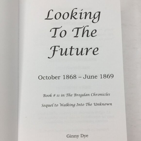 #11 Bregdan Chronicles Looking To The Future Oct 1867-Jun 169 Ginny Dye Romance - Picture 3 of 13